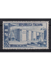 1952 30° Fiera Di Milano Perfetto non Linguellato 1 Val Sassone 685